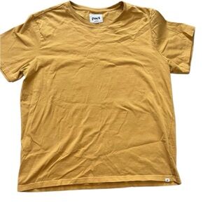 Pact Women’s 100% Organic Cotton Short Sleeve Mustard Tee